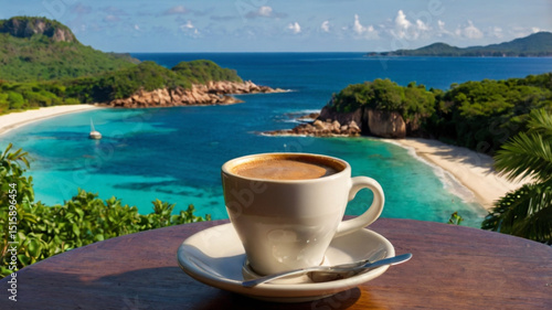coffee on the beach