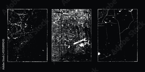 Grunge Urban Backgrounds set.Texture Vector.Dust Overlay Distress Grain ,Simply Place illustration over any Object to Create grungy Effect .abstract,splattered , dirty, texture for your design.
