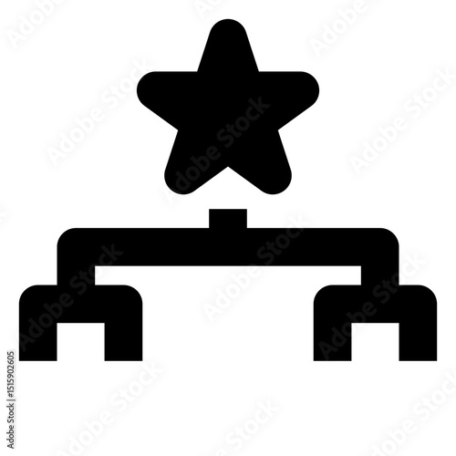 education solid icon set
