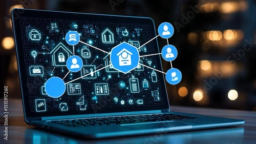 Wallpaper Mural Smart Home Technology:  A Networked Future Torontodigital.ca