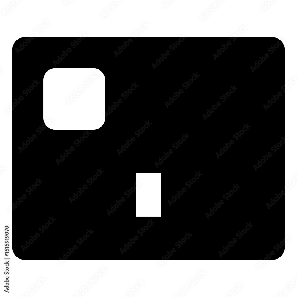 Fototapeta premium device solid icon set