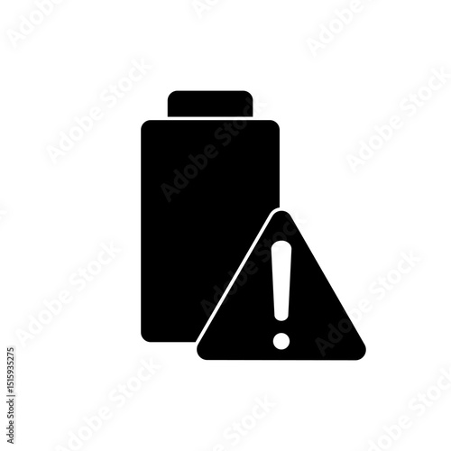 Charger icon vector. Charging illustration sign. Electricity symbol. Powerbank logo.
