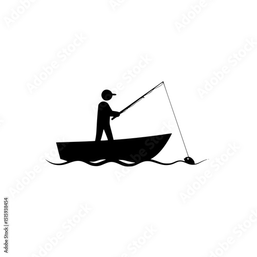 Fisherman in a Boat