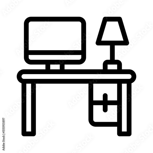 workspace line icon