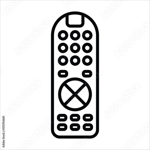Remote  Icon Element For Design