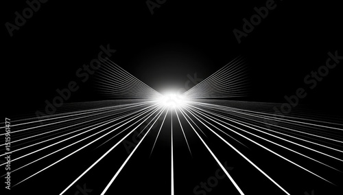 Abstract tunnel of light (1)
