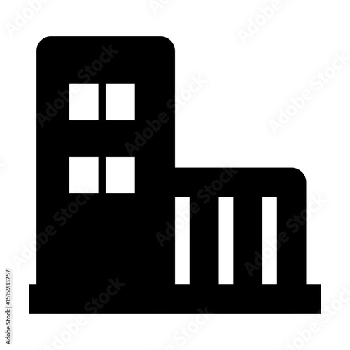 building solid icon set