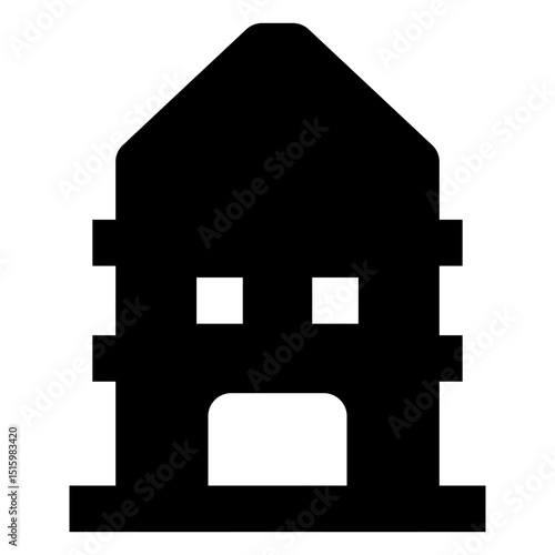building solid icon set