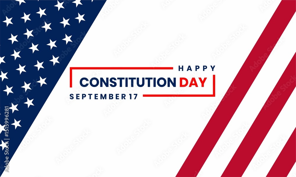 Constitution Day design concept ,Template for background, banner, card, poster with text inscription. Constitution Day design concept ,Template for background, banner, card, poster with text inscription.