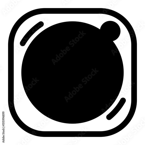 Camera lens icon