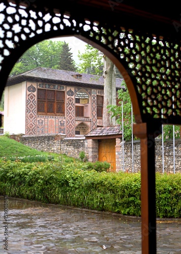 The Palace of Sheki Khans was built in the 18th century. Sheki, Azerbaijan