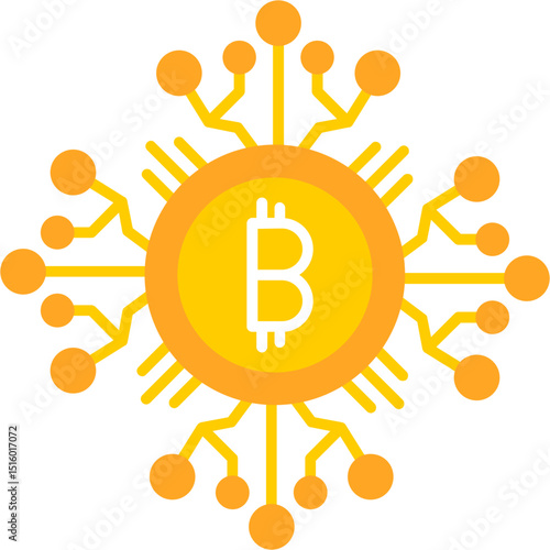 Bitcoin Network Icon