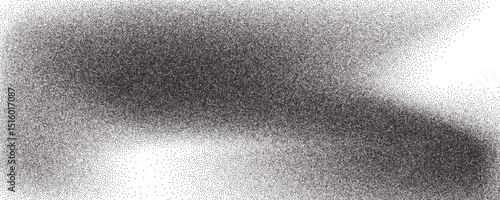 Black old texture with grainy noise. Distressed retro photo effect. Grain filter overlay. Grunge gritty texture with dust, subtle spots. Vector retro decoration illustration.