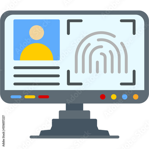 Biometric Identification Icon