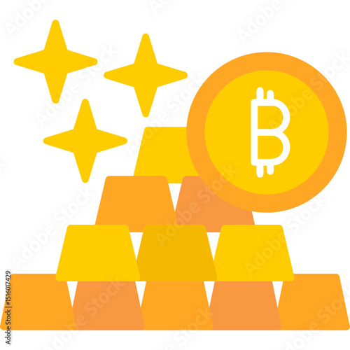 Gold Bars Icon