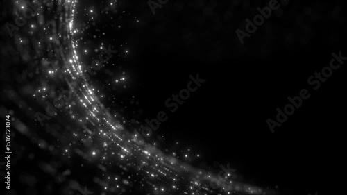 abstract background with space Cinematic Titles