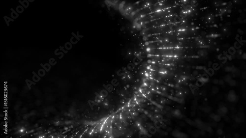 abstract background with space Cinematic Titles