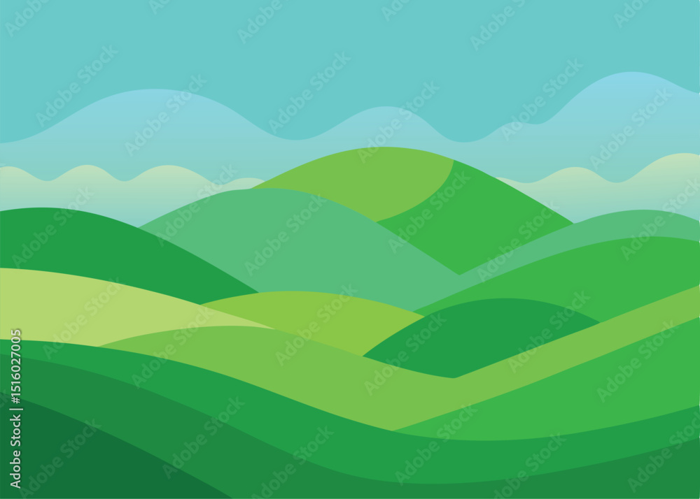 Obraz premium landscape with mountains