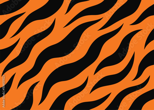tiger skin pattern