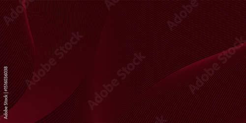 Premium background design with diagonal line pattern in maroon colour. Vector horizontal template for digital business banner, formal invitation, luxury voucher, prestigious gift certificate