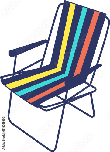 Chaise pliante de plage