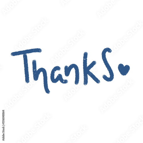 Thanks handwritten text