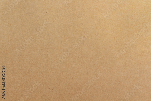 Cardboard sheet texture background, pattern of brown kraft paper with vintage style.
