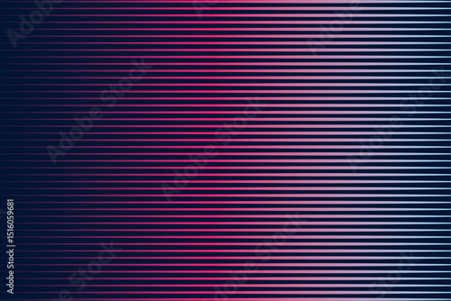 Horizontal Gradient Halftone