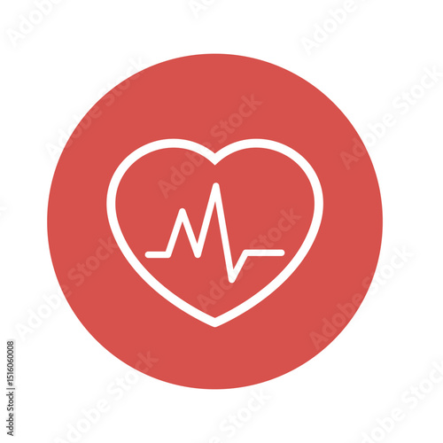 heart cpr medical icon vector design	