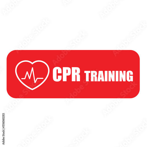 heart cpr medical icon vector design	