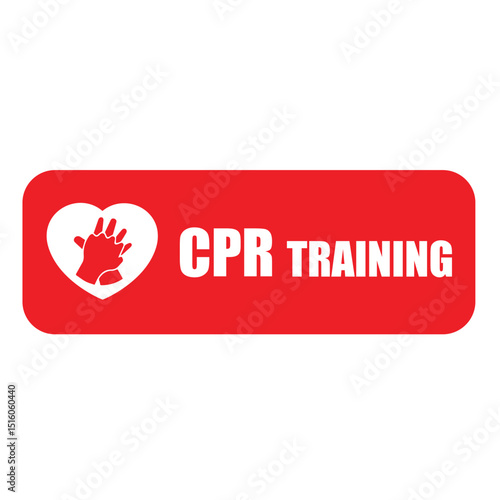 heart cpr medical icon vector design	