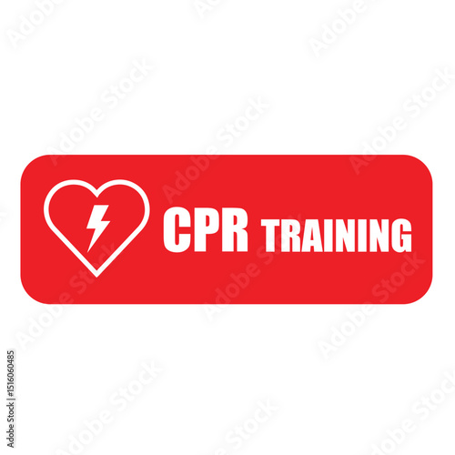 heart cpr medical icon vector design	