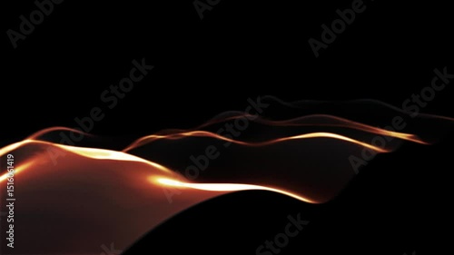 Lightwave Grains Futuristic Glow Effect