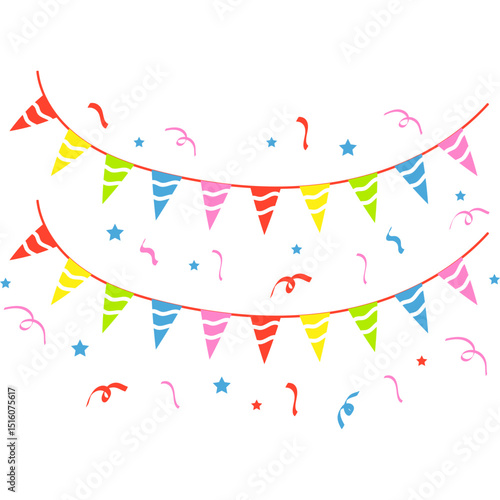 Birthday Bunting Flag Decoration