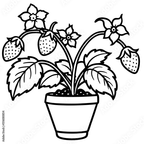 black and white orchid