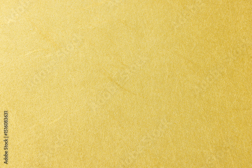 金色の和紙の背景　Gold Japanese washi paper background
