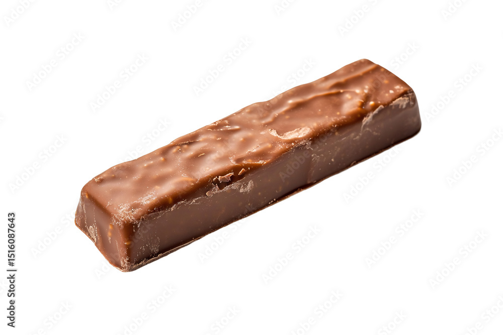 Isolated Textured Chocolate Bar Isolated Textured Chocolate Bar