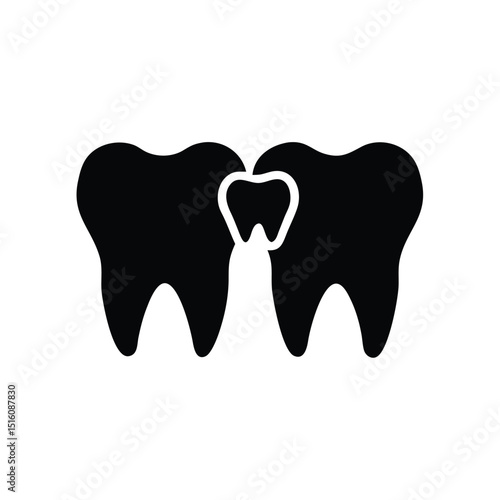 vector tooth icon