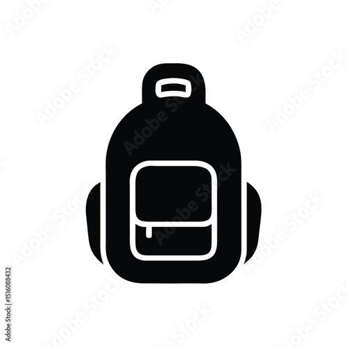 vector illustration of a bag
