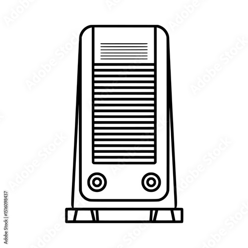 Identify the perfect dehumidifier to enhance your home's air quality and regulate humidity levels using this contemporary icon
