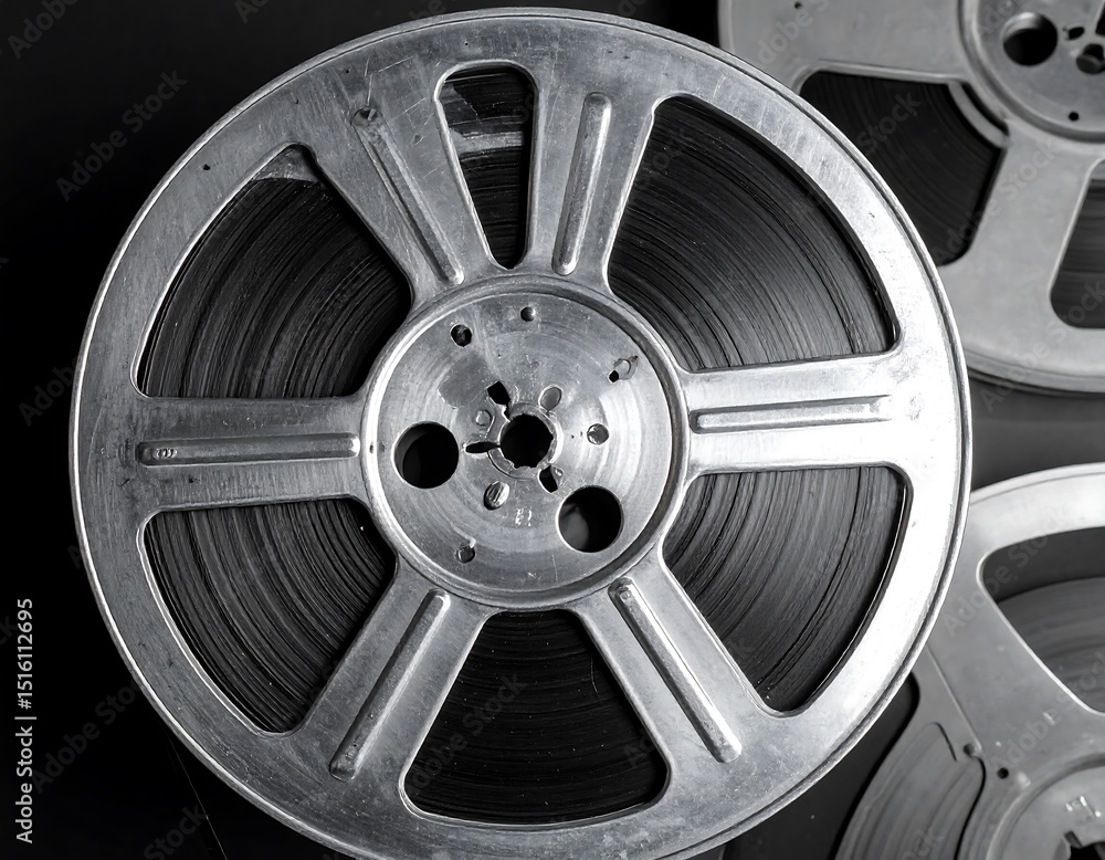 Obraz premium Close-up film reels (1)