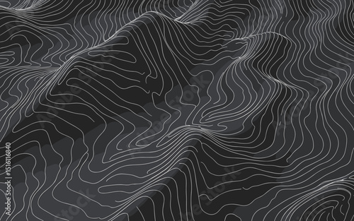 weavy lines typography background