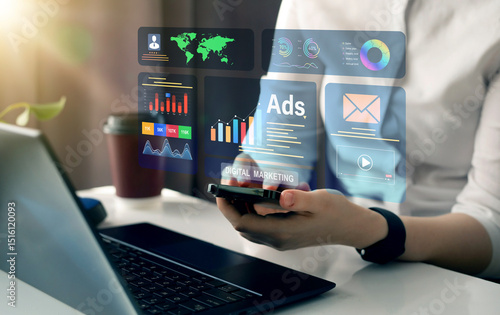 Photos Digital marketing concept