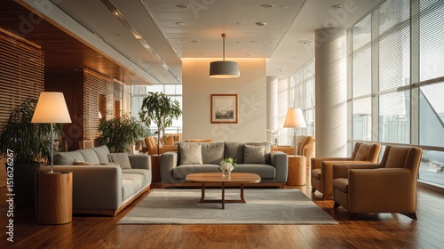 VIP Airport Lounge Premium Amenities Quiet