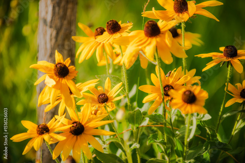 Summer blooming heavenly chrysanthemum, close-up of nature, plants, and flowers