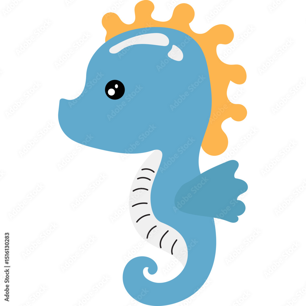 Fototapeta premium Sea Animal Illustration