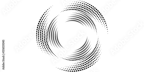 Concentric circles geometric element eps 10