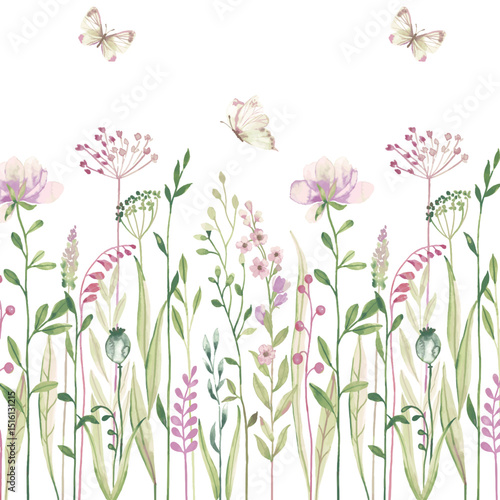 seamless floral background