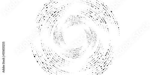 Concentric circles geometric element eps 10
