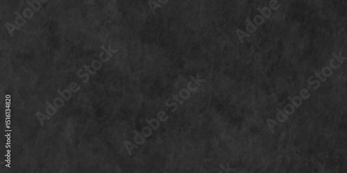 Abstract black stone wall texture grunge rock surface. rock wide veins blackboard banner. old wall stone for dark black distressed grunge background wallpaper rough concrete wall design.